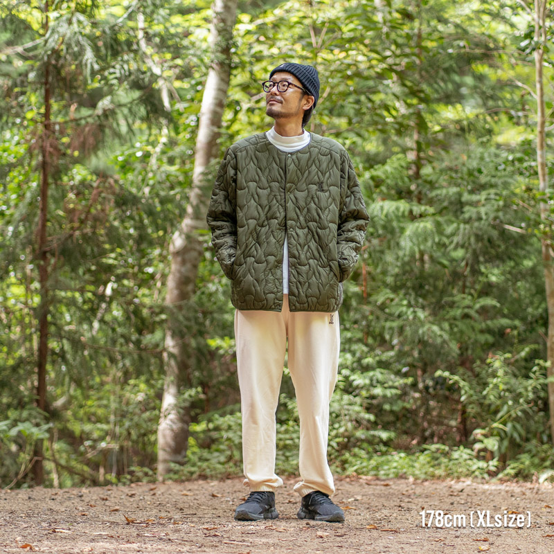 JK100-BG-M ウサステッチナカワタJK　M/L/XL/XXLの着用イメージ