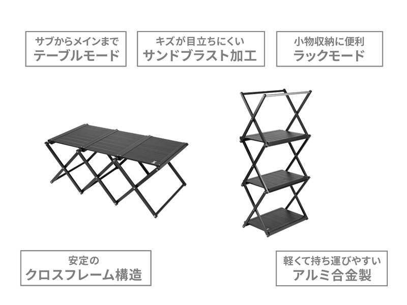  タナカテーブルMの主な特徴