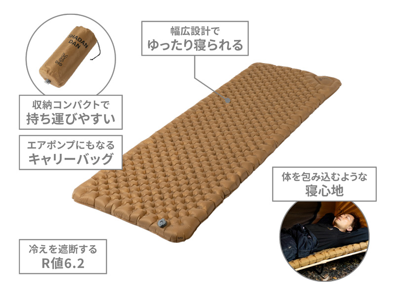  シャダンダンの主な特徴