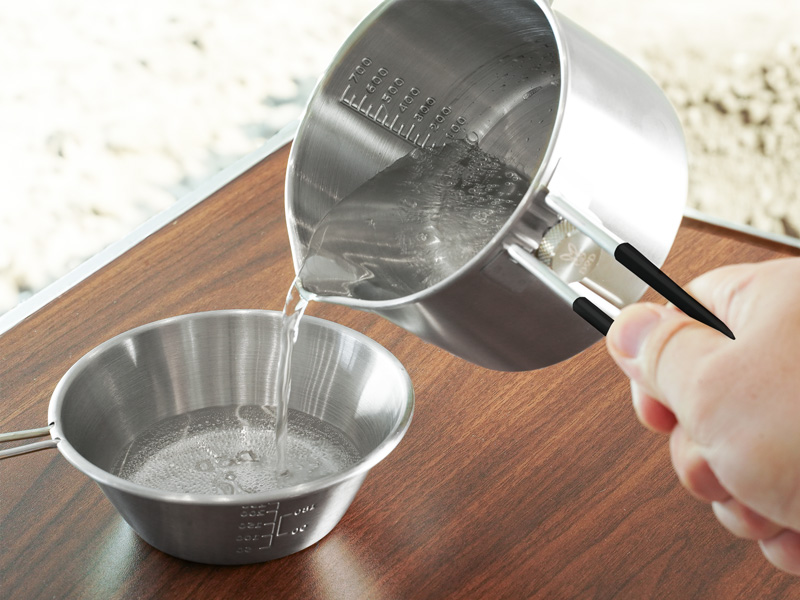 シェラケトルのメインの特徴(注ぎやすい)