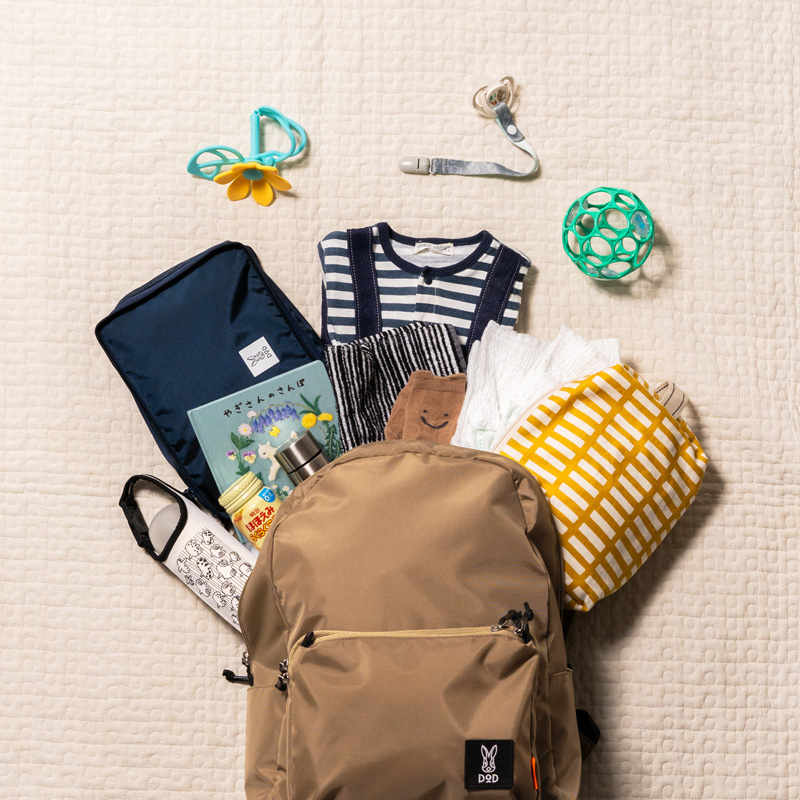 ナニゲニーリュック（ブラック/ベージュ） BA132-BK/BG - DOD