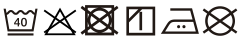  メイティーML/LXLの洗濯表示タグ