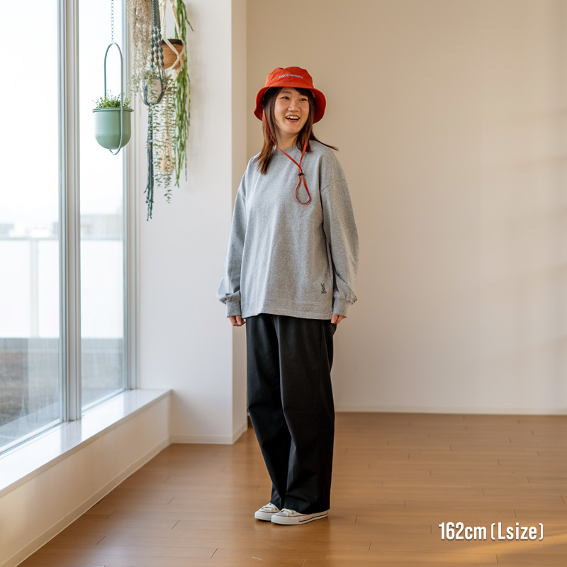 TS168-WH-M キャンパーノ・ムジティーM/Lの着用イメージ