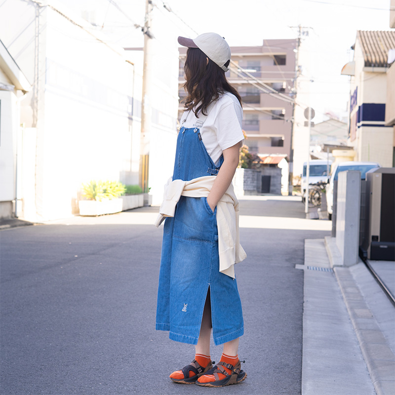 SH145-BK-M ウサギソックスサンソクセットSS M/Lの着用イメージ