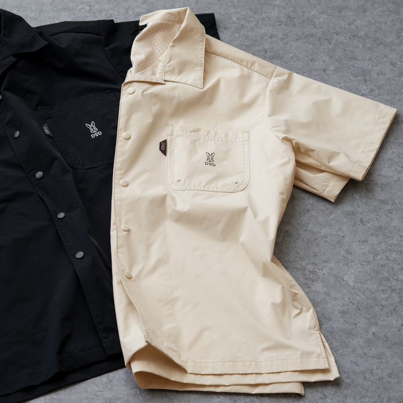 SR152-IV-M シン・ソノママドポーン（シャツ）M/L/XLの詳細（濡れても着脱しやすい樹脂ドットボタン仕様）