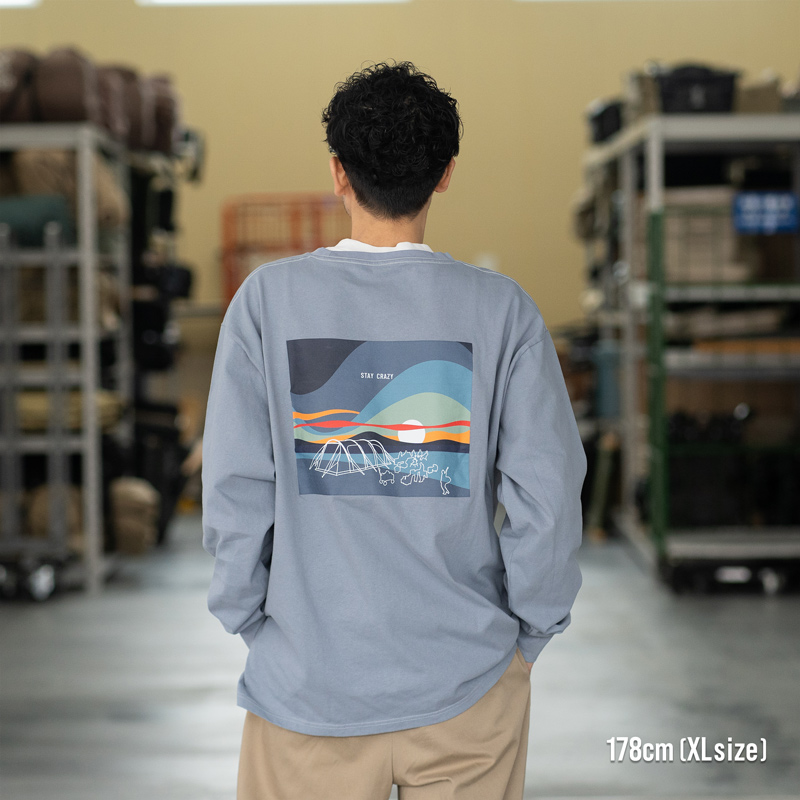 TS150-IV-M ヨルティーM/L/XLの着用イメージ