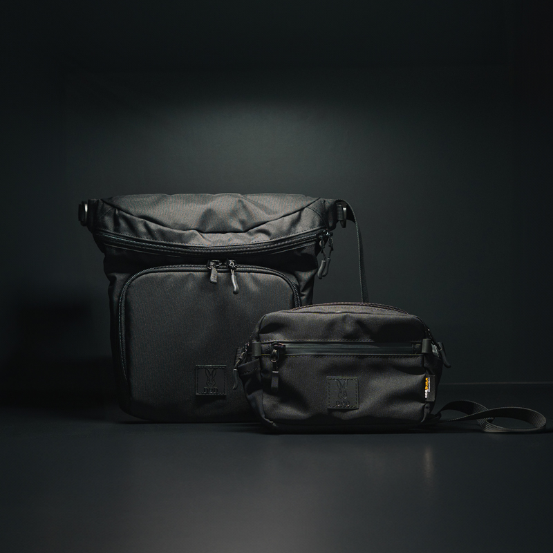 ボディバCD （ブラック/キャメル）BA085-BK/CA - DOD（ディーオー