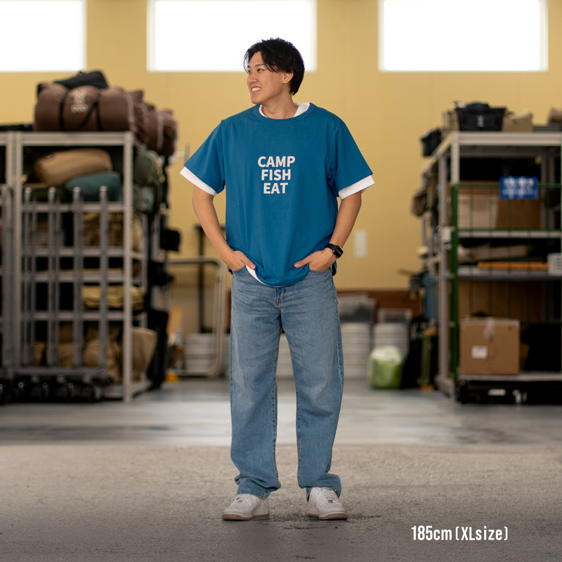 TS166-IV-M シュミTEE（M/L/XL）の着用イメージ