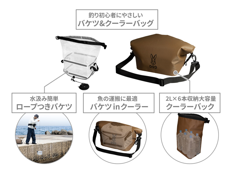  バケツトクーラーMの主な特徴