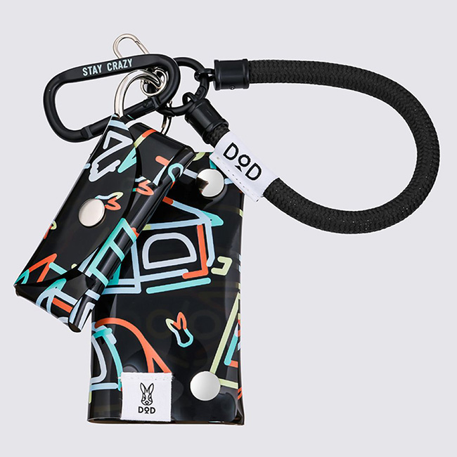 DOD PVCウォレットセット BLACK