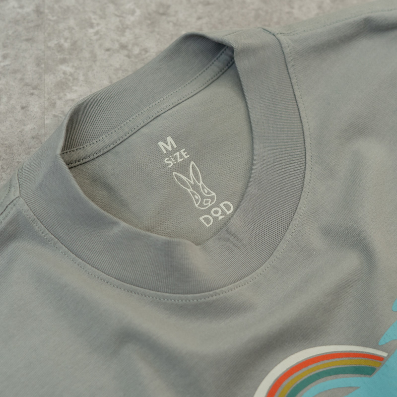 ザックリーナマップTEE（ホワイト/グレー）TS160-WH/GY-M/L/XL - DOD