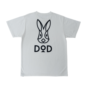 ウサギドドンTEE（ホワイト / エッグイエロー / スキンピーチ