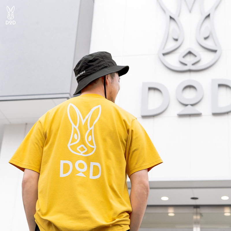 ウサギドドンTEE(アイボリー/イエロー/スミクロ)TS163-WH/YL/BK-M/L/XL ウサギドドンTEE(アイボリー/イエロー/スミクロ)TS163-WH/YL/BK-M/L/XL