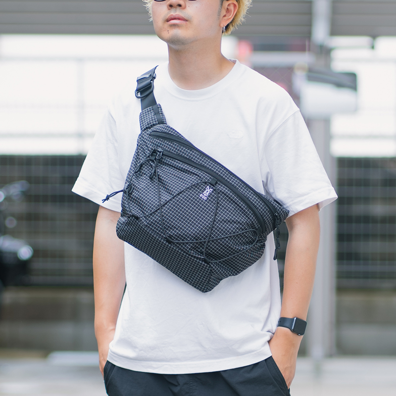 ツォイツォイボディバッグ（ブラック） BA153-BK - DOD（ディーオー