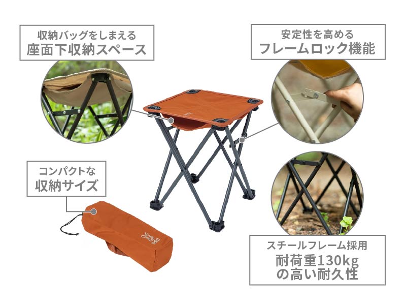  モブチェアの主な特徴