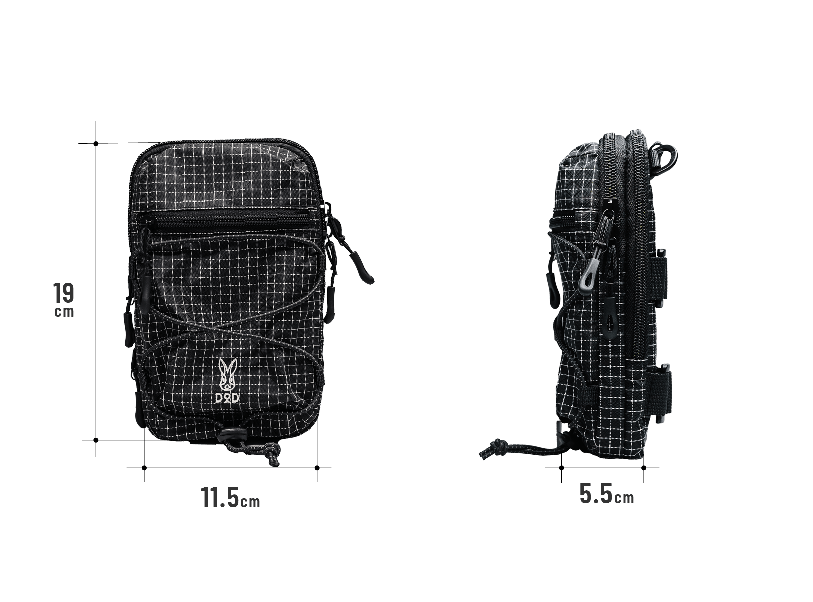  ツォイツォイサコッシュのサイズ画像