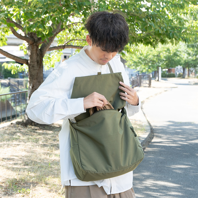 BA225-IV チョイフラーの着用イメージ
