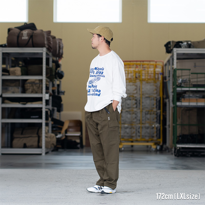 PT210-BG-ML WWWP（ML/LXL）の着用イメージ