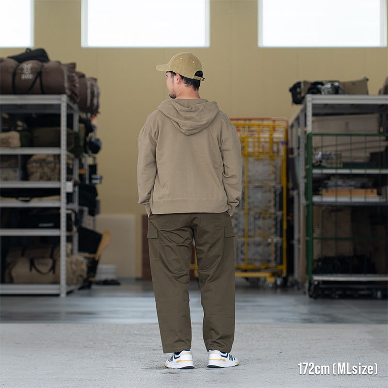 PT210-BG-ML WWWP（ML/LXL）の着用イメージ