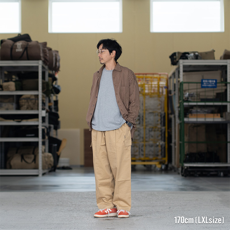 PT210-BG-ML WWWP（ML/LXL）の着用イメージ