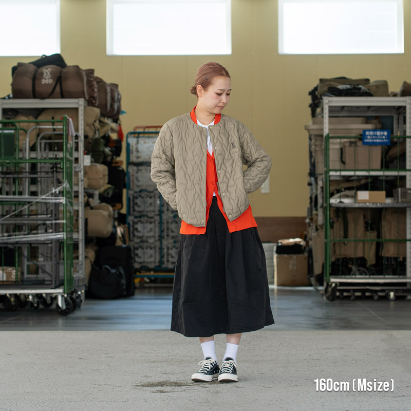 ウサステッチナカワタJK(ベージュ/カーキ/ブラック/スモークグレー