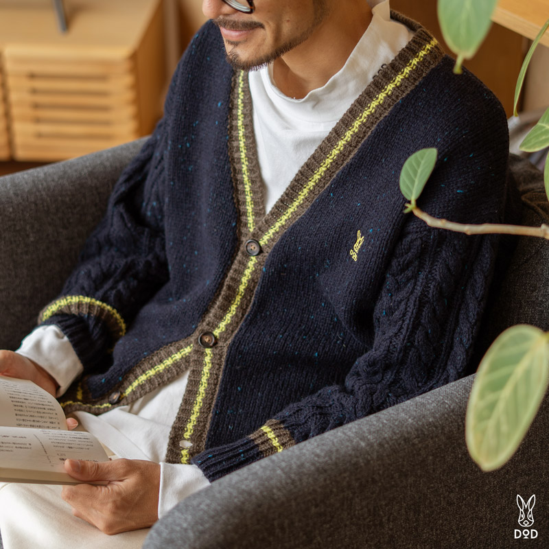 ポップライン（アイボリー/ネイビー）JK198-IV/NV-F