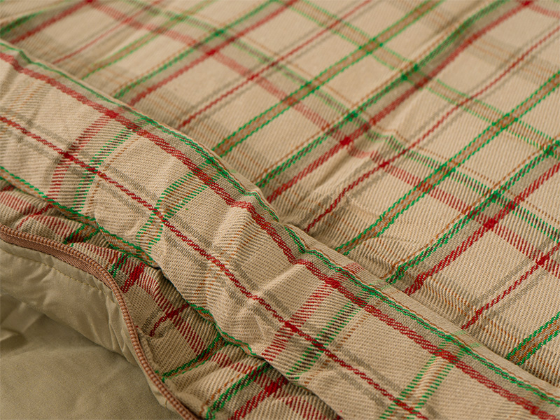  ゆったりマミーシュラフのメインの特徴（まるで、家の布団の肌ざわり）