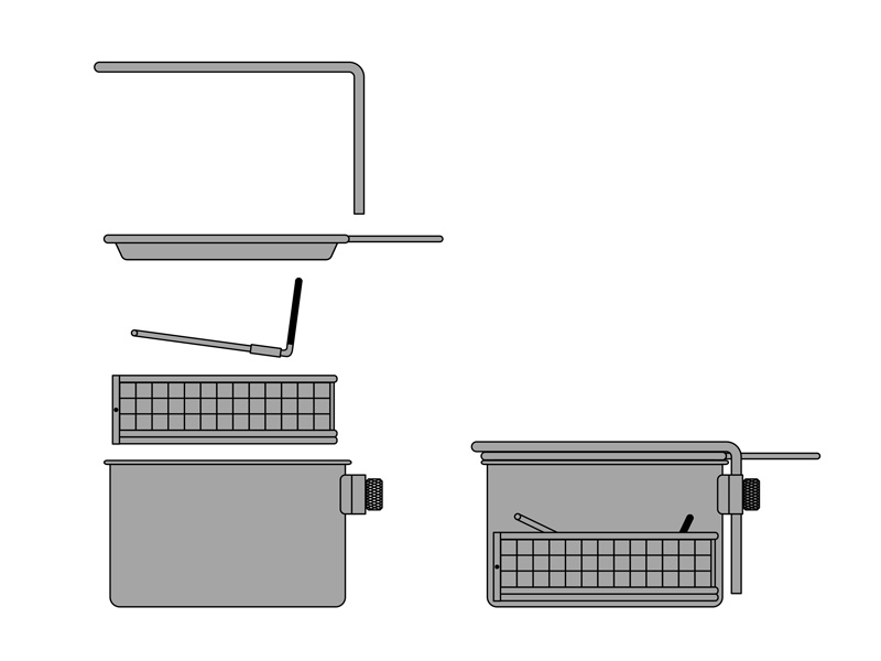  シェラケトルアゲムシのメインの特徴（スタッキングが気持ちいい。シンデレラフィット設計。）