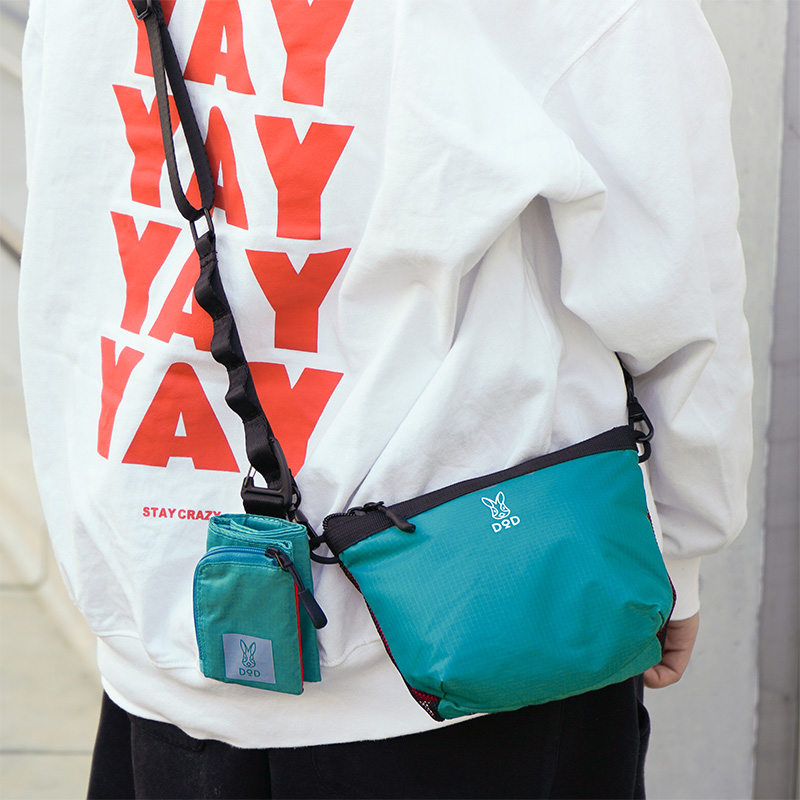  ミッツ・ワケポーチのメインの特徴（ショルダーバッグとしても使える）