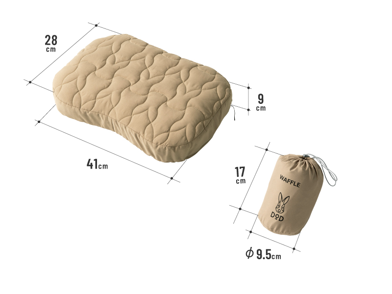  ワッフルドリーマーのサイズ画像