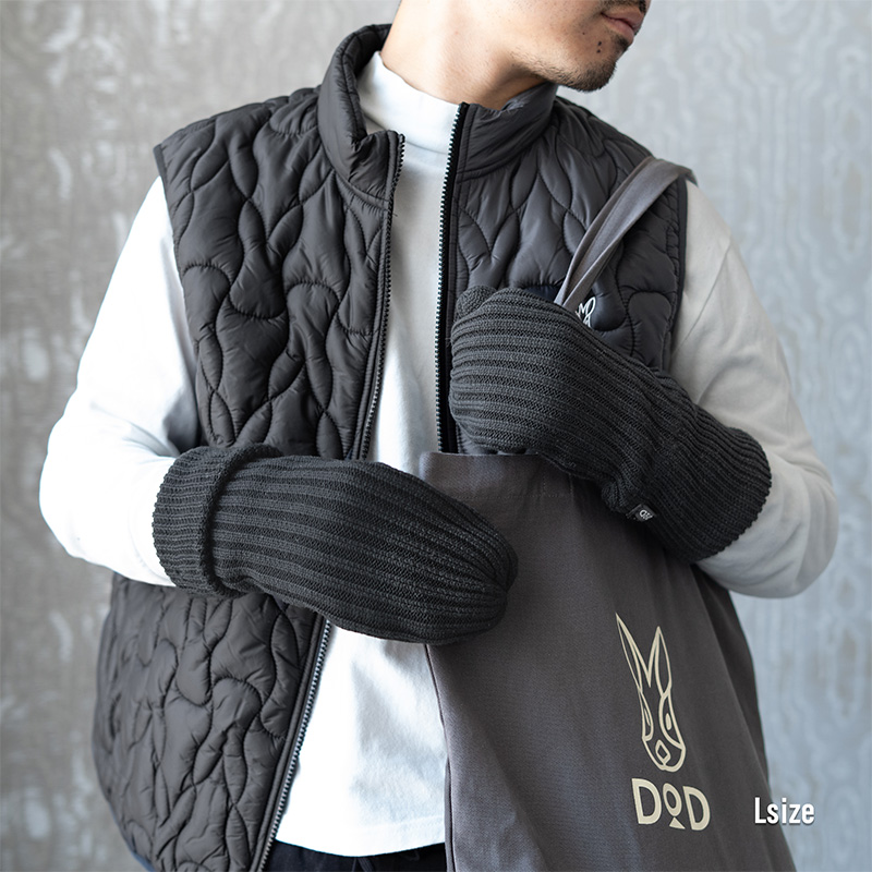 ハイパームテキミトン（アイボリー/スミクロ）HT179-IV/CH-M/L - DOD