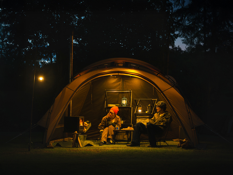  ガシーンドームのメインの特徴（冬でもポカポカ）