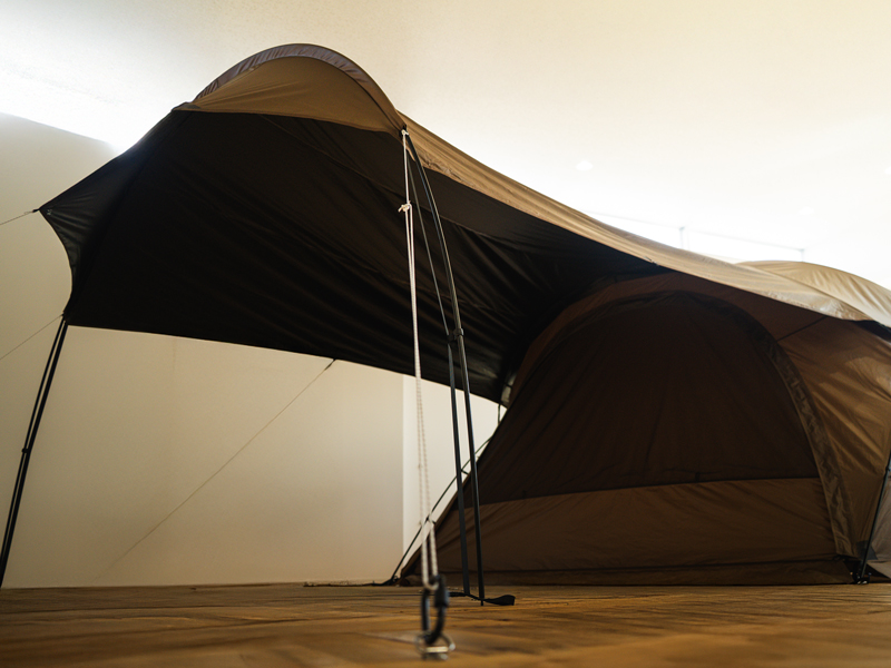  ガシーンタープのメインの特徴（）