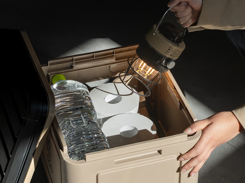  ベンザウラまもるくんのメインの特徴（日常に溶け込むコンテナ構造）