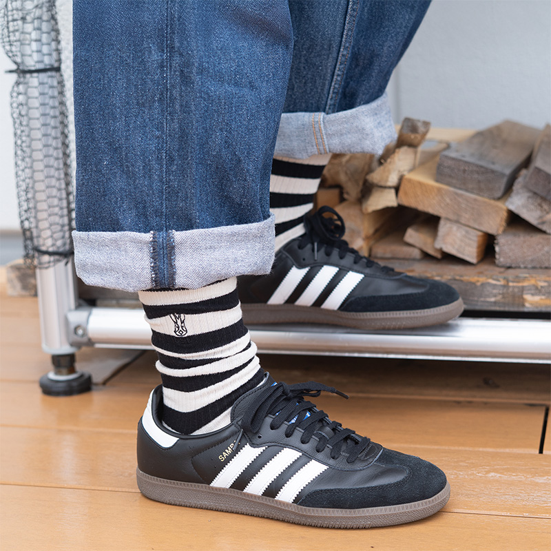 ウサギソックスサンソクセットPT(CHIC/POP)SH221-BK/RD-M/L - DOD