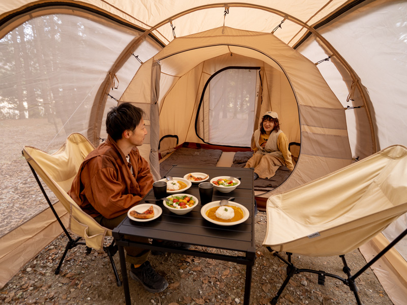  カマボコテント3Sのメインの特徴（）