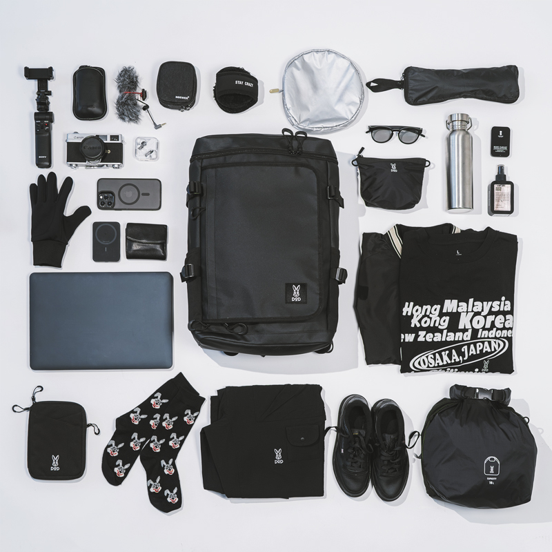  ハコピタイトのメインの特徴（2泊3日の旅行も余裕。頼れる35Lの大容量）