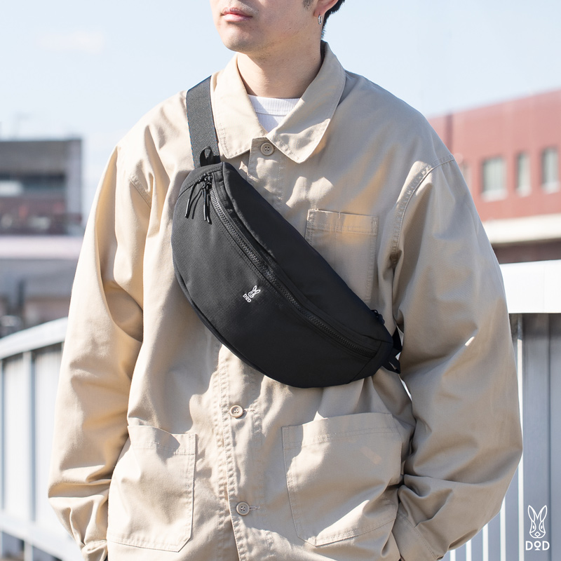 シュットリップボディバッグ（2）（ブラック/ベージュ/ブルー） BA233-BK/BG/BL