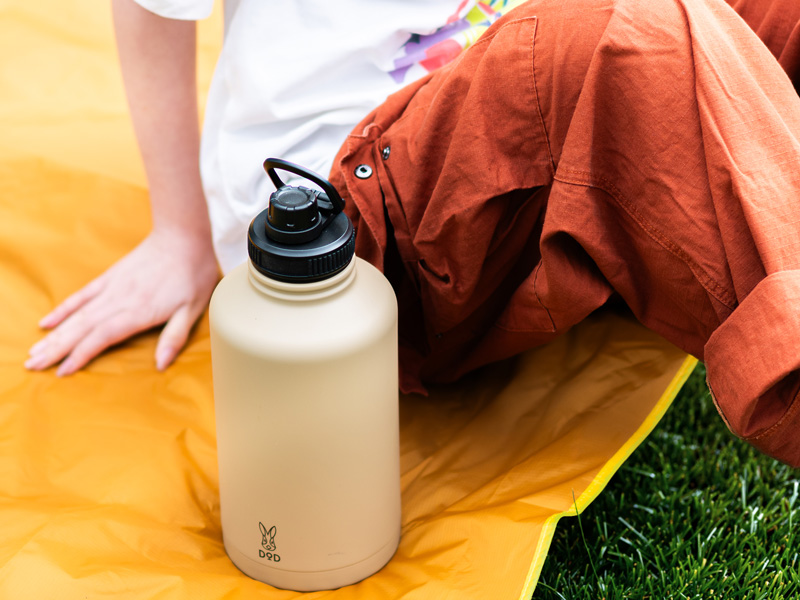  ファミリー・ウサーモのメインの特徴（炎天下も安心の大容量水筒1.9L）