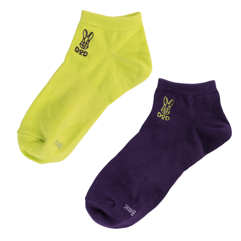 イエロー×パープル