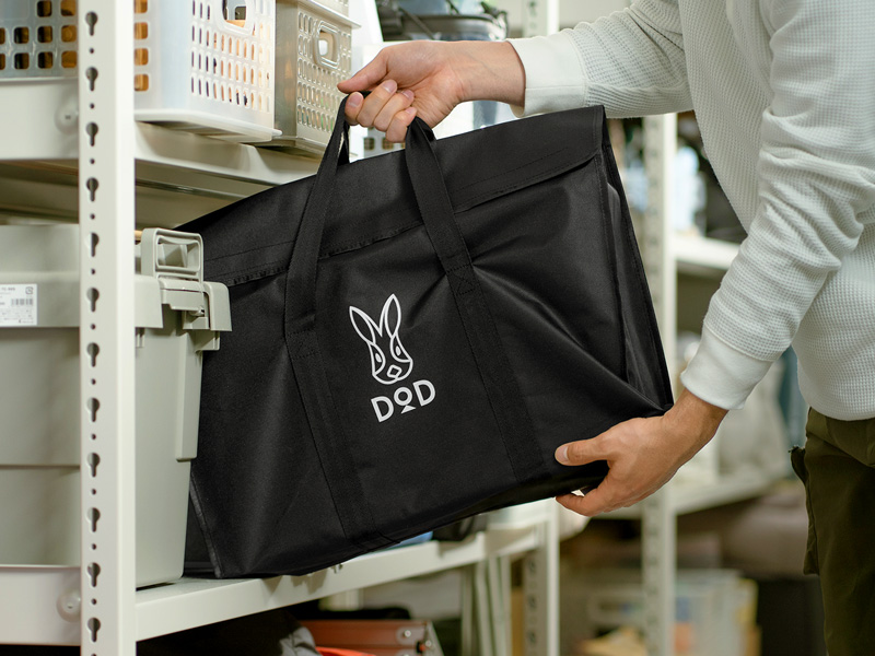  ノビールBBQグリルのメインの特徴（幅11cmにサクッと収まるスマート設計）