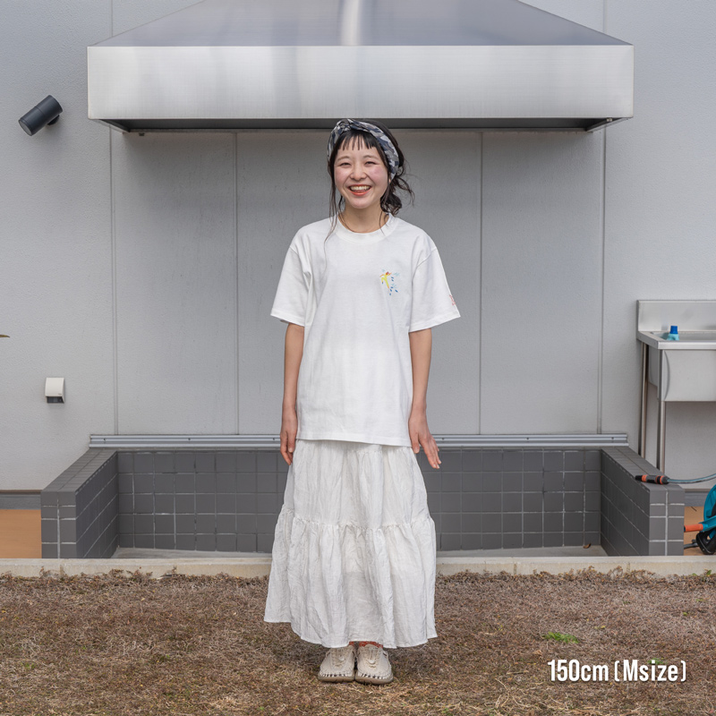 オン・オフTEE（ホワイト/アイボリー/スミクロ）TS194-WH/IV/CH-M/L/XL