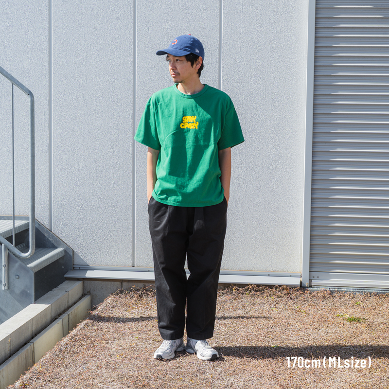 TS202-WH-ML ステクレビビッドTee ML/LXLの着用イメージ
