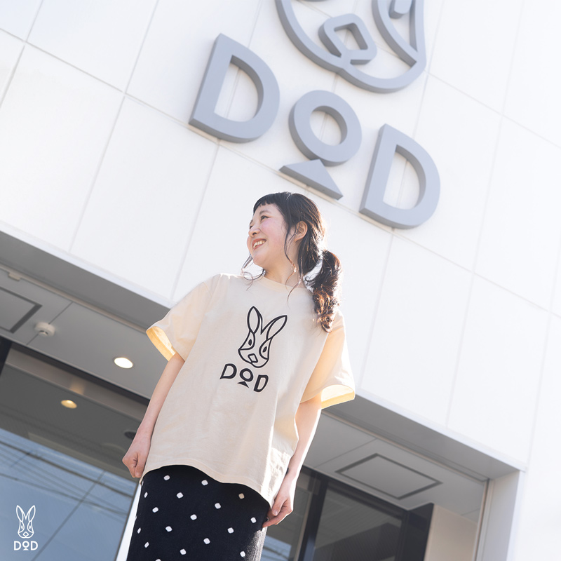 ウサギドドンTEE（アイボリー/パープルグレー/グレー）TS247-WH/YL/BK-M/L/XL