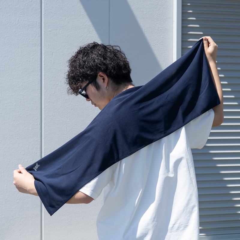 FAB271-IV-F ウサヒエタオルFの着用イメージ