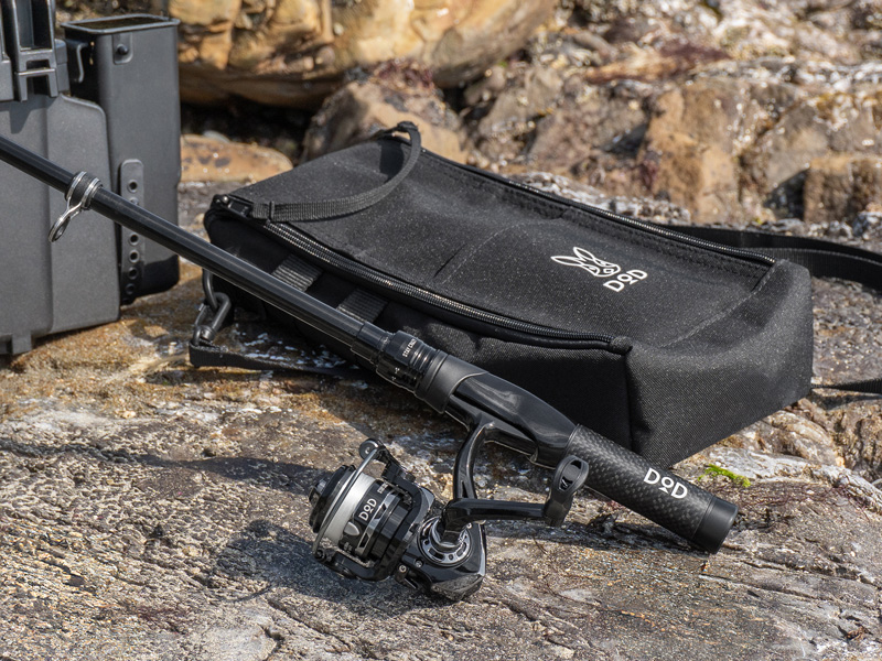  こっそりロッドセットのメインの特徴（ロッド、リール、キャリーバッグの基本セット）