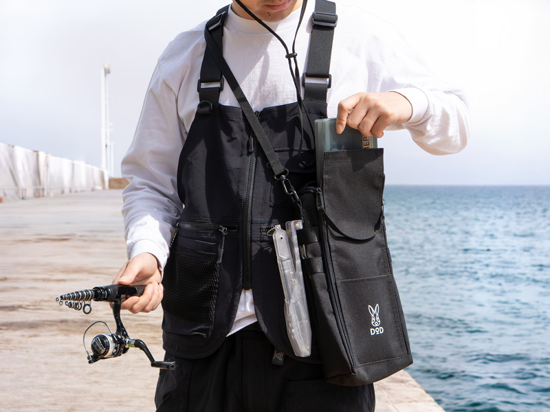  こっそりロッドセットのメインの特徴（キャリーバッグ付属）