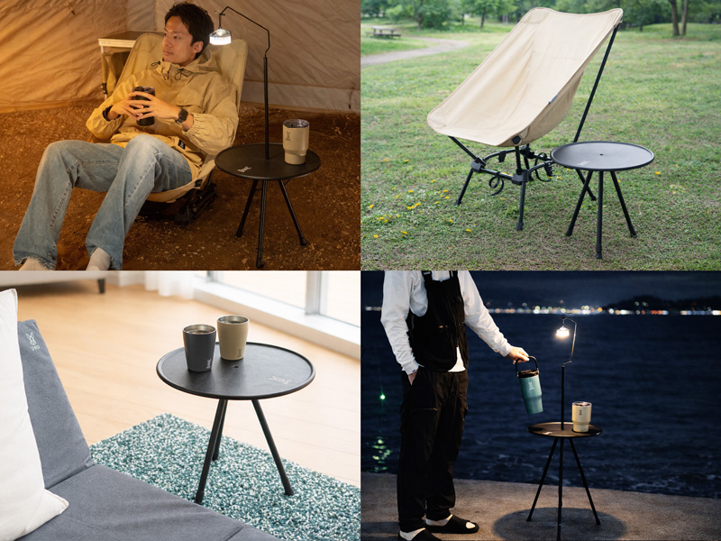  スゴイッステーブルのメインの特徴（様々なシーンで活躍できるサイドテーブル）