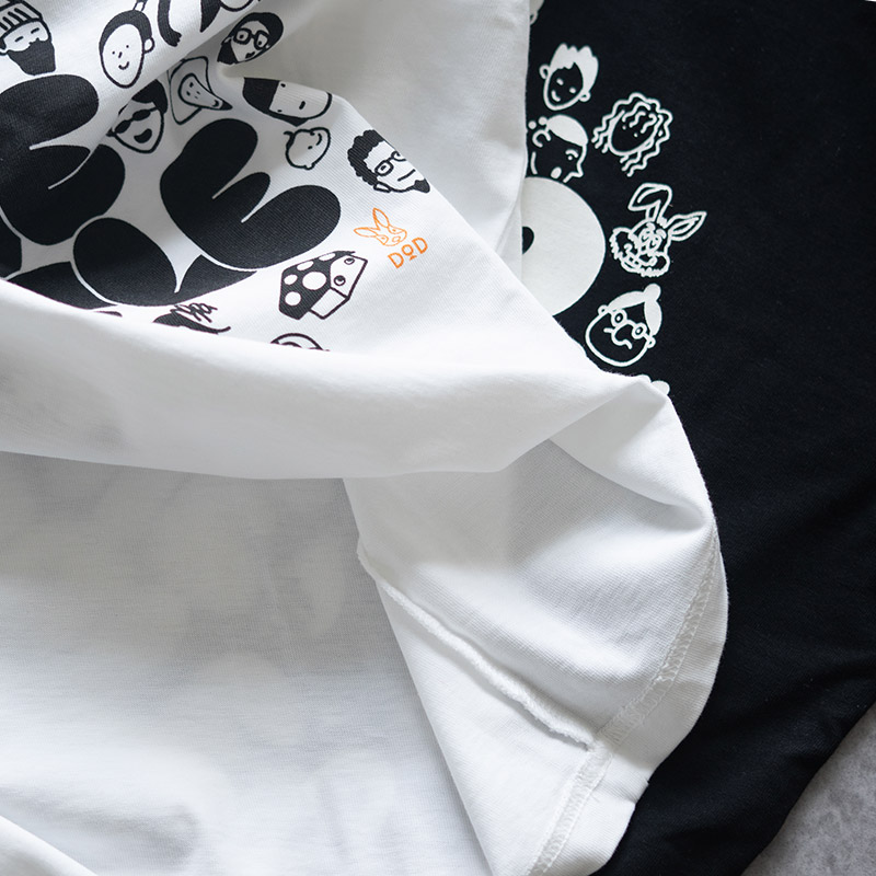  キャンパーTEE(M/L/XL)のメインの特徴（UVカット加工を施したカットソー生地）