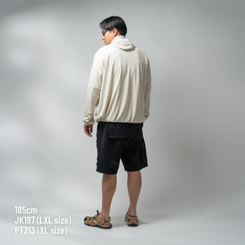 PT213-BG-M ツリタンパンM/L/XLの着用イメージ